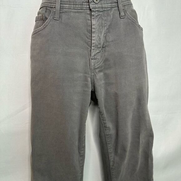 AG Adriano Goldschmied Gray The Protege Straight Leg Jeans Size 32x34 - Picture 5 of 13
